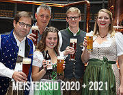 Die „Meistersude“ zum Paulaner Triple - Annalena Ebner und Luis Heiß gewannen 2021 und 2020 die Münchner- und Südbayerische Brauermeisterschaft (©Foto: Martin Schmitz)